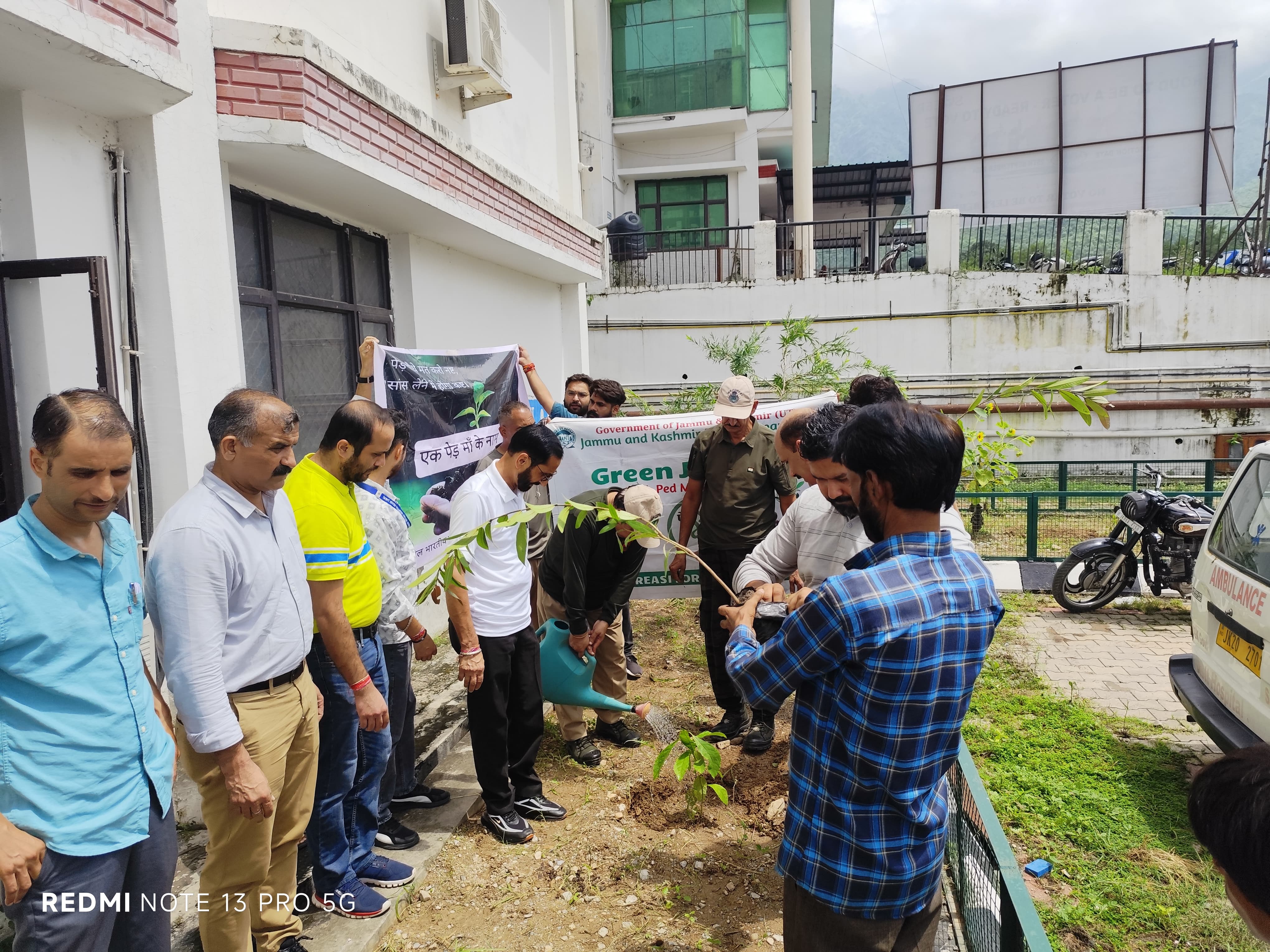 TREE PLANTATION DRIVE HELD UNDER “EK PED MAA KE NAAM” CAMPAIGN